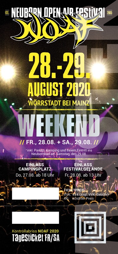 Neuborn Open Air Festival - Festival - Ticket 2020