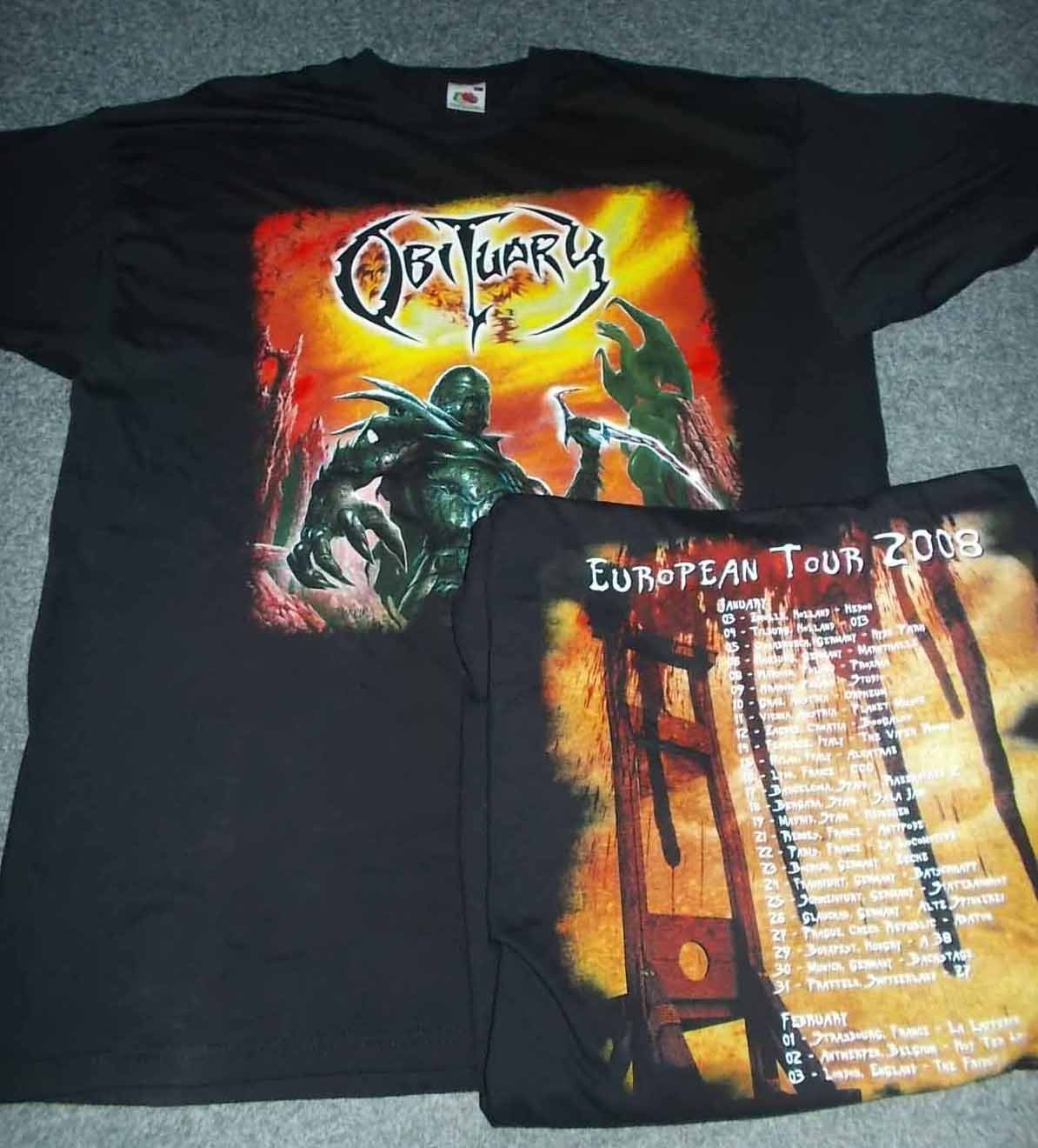 Obituary - Tour 2008 - XL