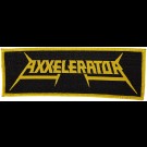 Axxelerator - Yellow-Logo / Black-Patch