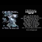 Criminal - No Gods No Masters (Tour 2004)