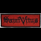 Saint Vitus - Black Bandname / Red Patch