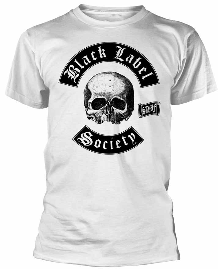 Black Label Society - Skull Logo (White)