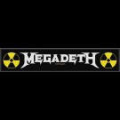 Megadeth - Logo Superstrip